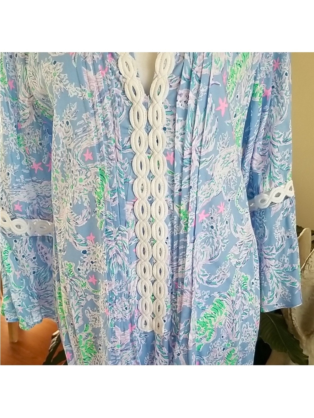 ❗️Lilly Pulitzer Hollie Tunic Dress The Turtle Package Paisley Dress NWT $148! - Picture 6 of 10